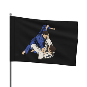 Brazilian Jiu Jitsu Rolling Flag Banner | BJJ Flag Brazilian Jiu Jitsu Rolling Flag Banner | BJJ Flag