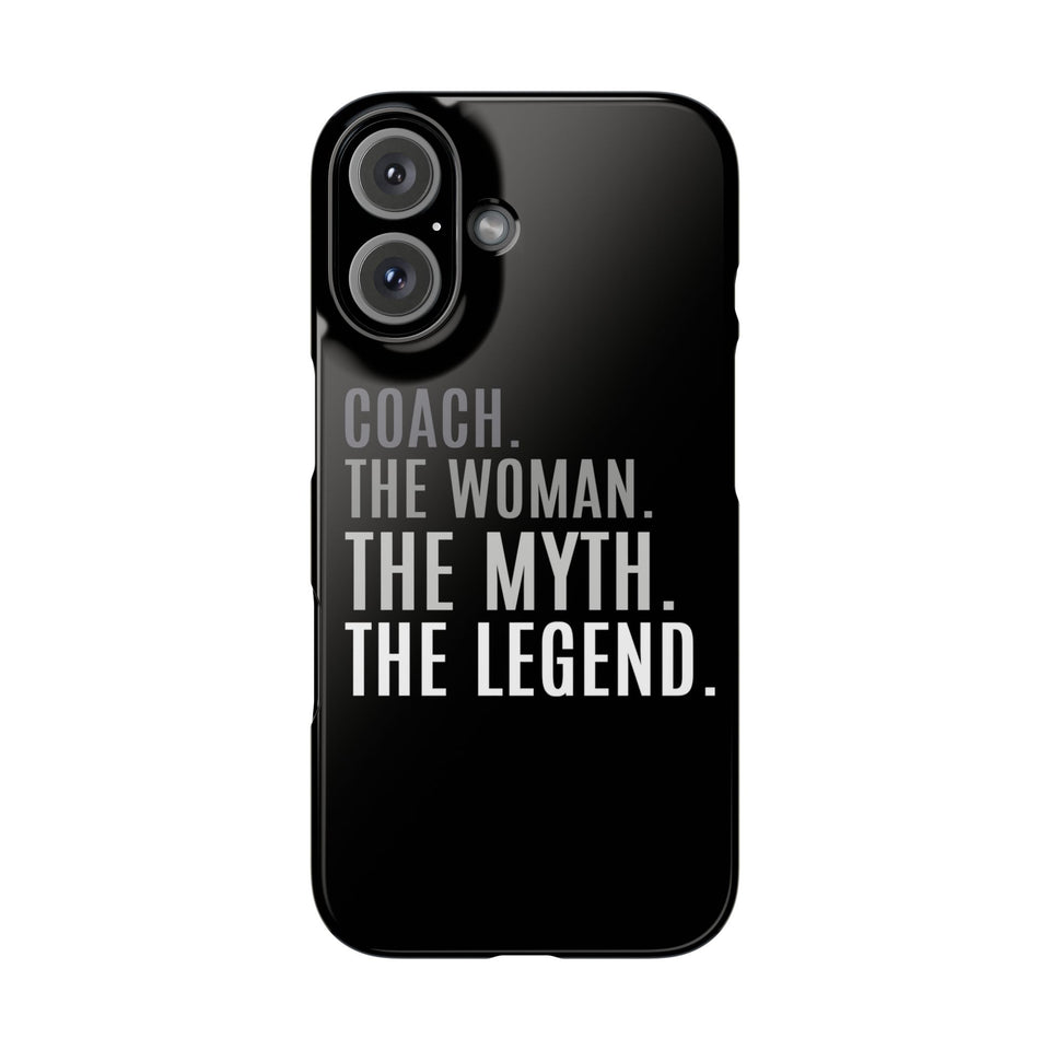 Premium Coach The Woman The Myth The Legend iPhone Case | Coach Gifts Slim Phone Cases