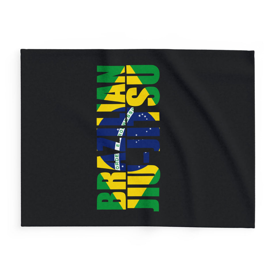 Brazilian Jiu Jitsu Blanket | Flag 3 BJJ Arctic Fleece Blanket