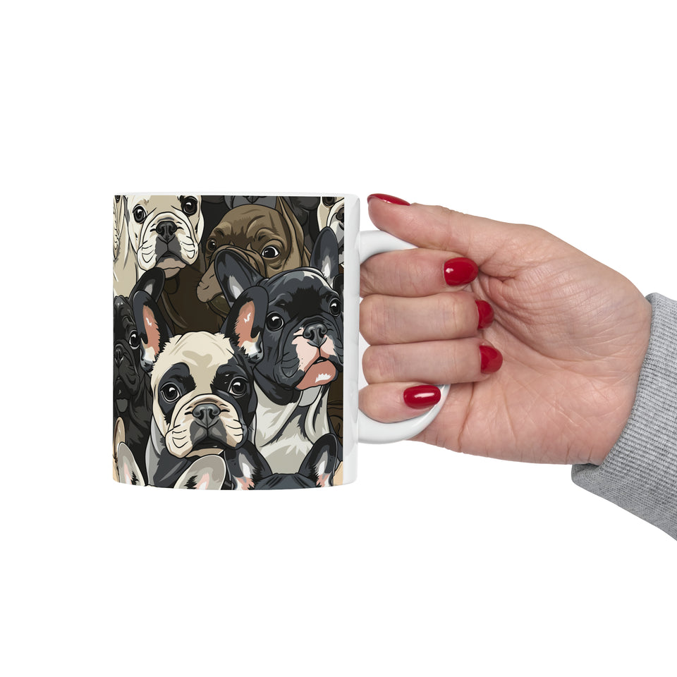 French Bulldog Mug | Frenchie Coffee Mug | Cute French Bulldog Gifts | Funny Frenchie Presents | French Bulldog Mug 11oz