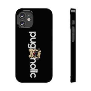 Premium Pugaholic Pug iPhone Case | Cute Pug Gifts Slim Phone Cases Premium Pugaholic Pug iPhone Case | Cute Pug Gifts Slim Phone Cases