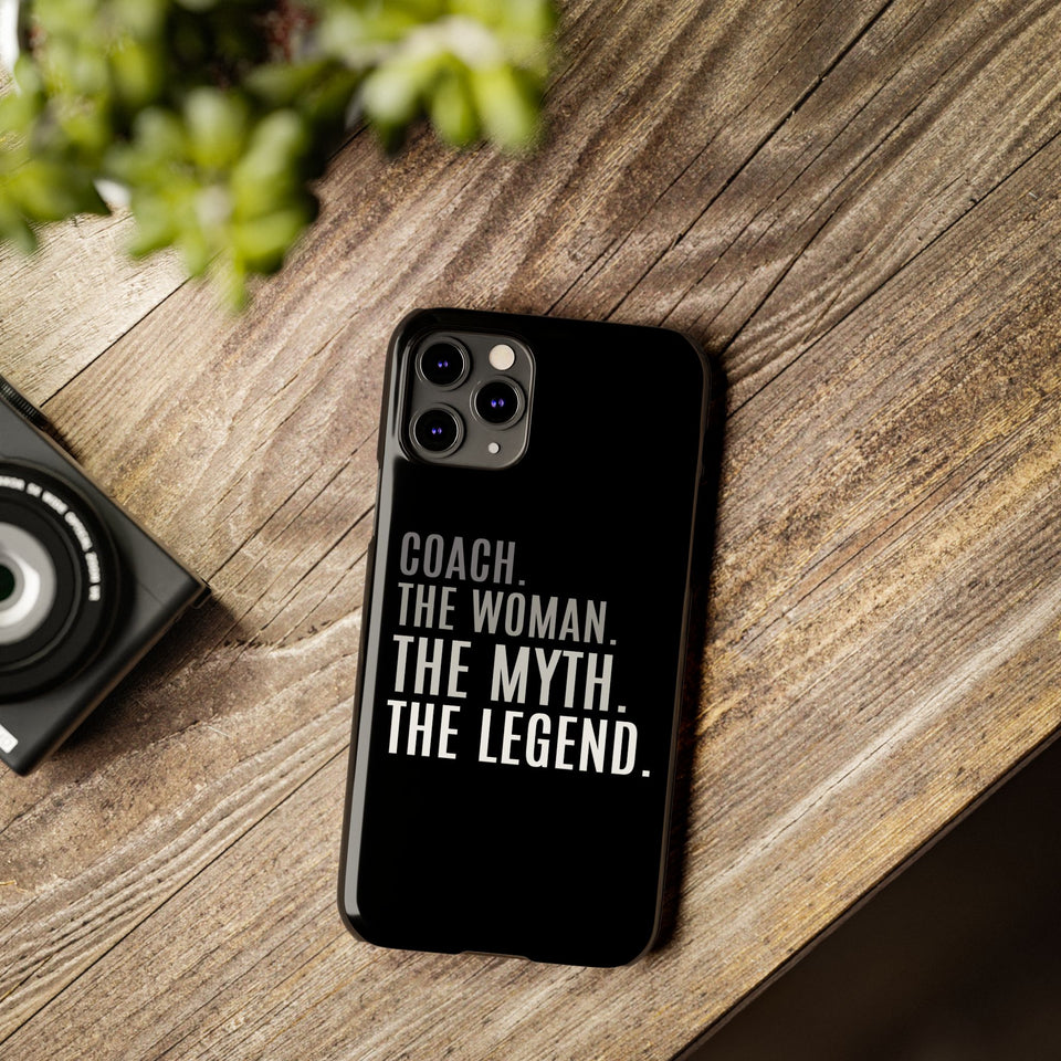 Premium Coach The Woman The Myth The Legend iPhone Case | Coach Gifts Slim Phone Cases