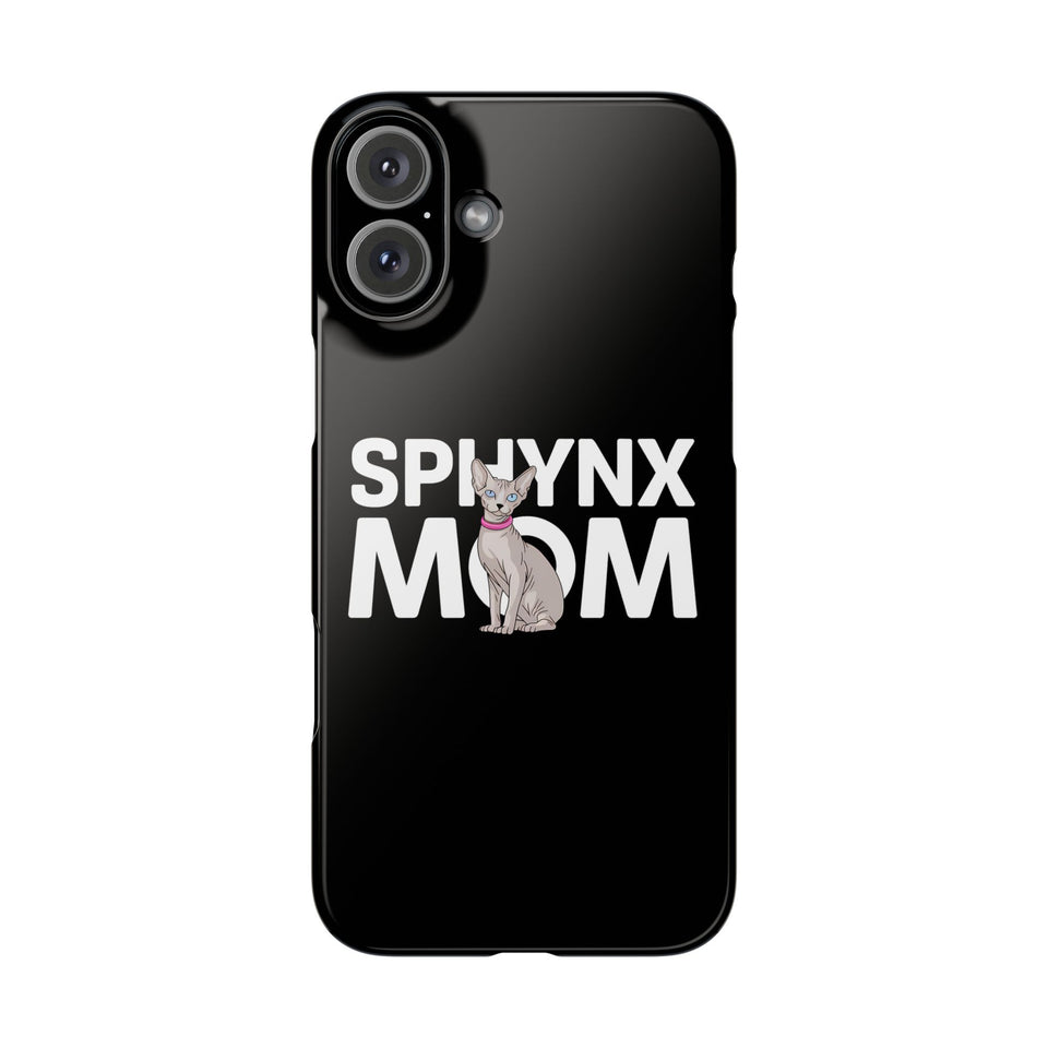 Premium Sphynx Mom iPhone Case | Sphynx Mom Gifts Slim Phone Cases