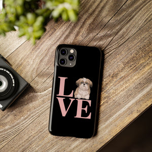 Premium Love Shih Tzu iPhone Case 2 | Cute Shih Tzu Slim Phone Cases Premium Love Shih Tzu iPhone Case 2 | Cute Shih Tzu Slim Phone Cases