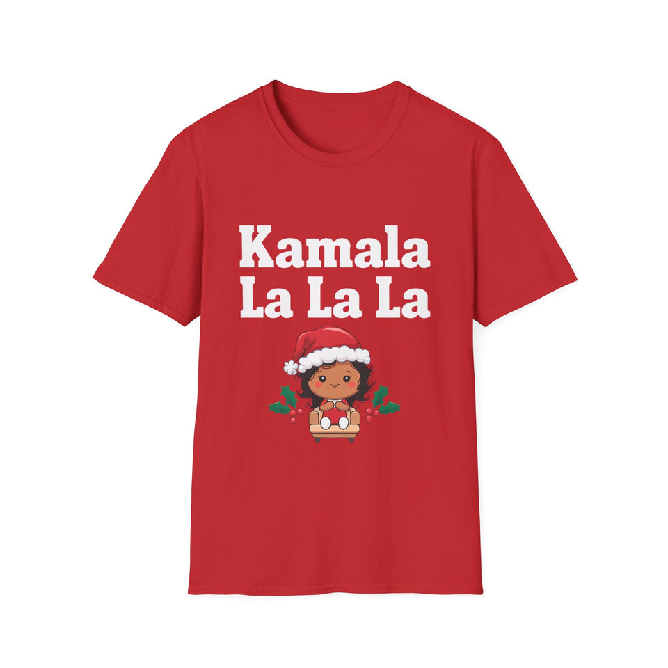 Kamala La La La Kamala Harris Ugly Xmas T-Shirt | Kamala Harris Christmas Gift Unisex T-Shirt