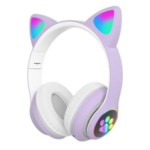 LED Cat Ears Bluetooth 5.0 Headphones | Noise Cancelling Headphones LED Cat Ears Bluetooth 5.0 Headphones | Noise Cancelling Headphones