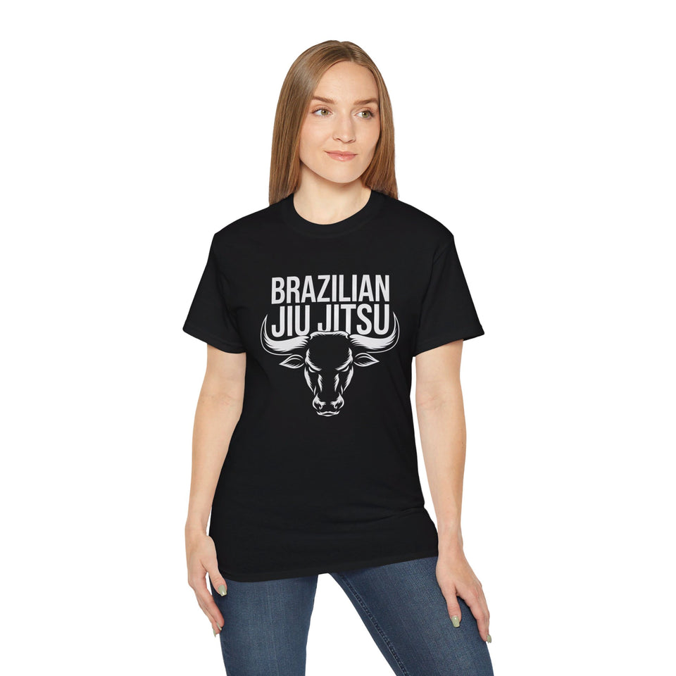 Brazilian Jiu Jitsu Bull 2 Shirt | BJJ Gift | Brazilian Jiu Jitsu Merchandise | JiuJitsu Gifts | BJJ Presents Unisex T-Shirt