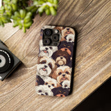 Premium Group of Shih Tzu iPhone Case | Cute Shih Tzu Gifts Slim Phone Cases Premium Group of Shih Tzu iPhone Case | Cute Shih Tzu Gifts Slim Phone Cases