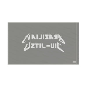 Brazilian Jiu Jitsu Metal Flag Banner | BJJ Flag Brazilian Jiu Jitsu Metal Flag Banner | BJJ Flag