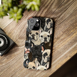 Premium French Bulldogs iPhone Case | Cute Frenchie Gifts Slim Phone Cases Premium French Bulldogs iPhone Case | Cute Frenchie Gifts Slim Phone Cases