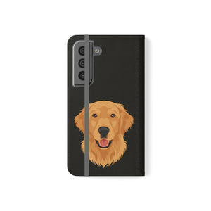 Golden Retriever iPhone & Samsung Galaxy Wallet Phone Case | Golden Retriever Flip Case Golden Retriever iPhone & Samsung Galaxy Wallet Phone Case | Golden Retriever Flip Case