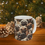 Pug Mug | Pug Coffee Mug | Cute Pug Dog Gifts | Funny Pug Presents | Pug Mug 2 11oz Pug Mug | Pug Coffee Mug | Cute Pug Dog Gifts | Funny Pug Presents | Pug Mug 11oz