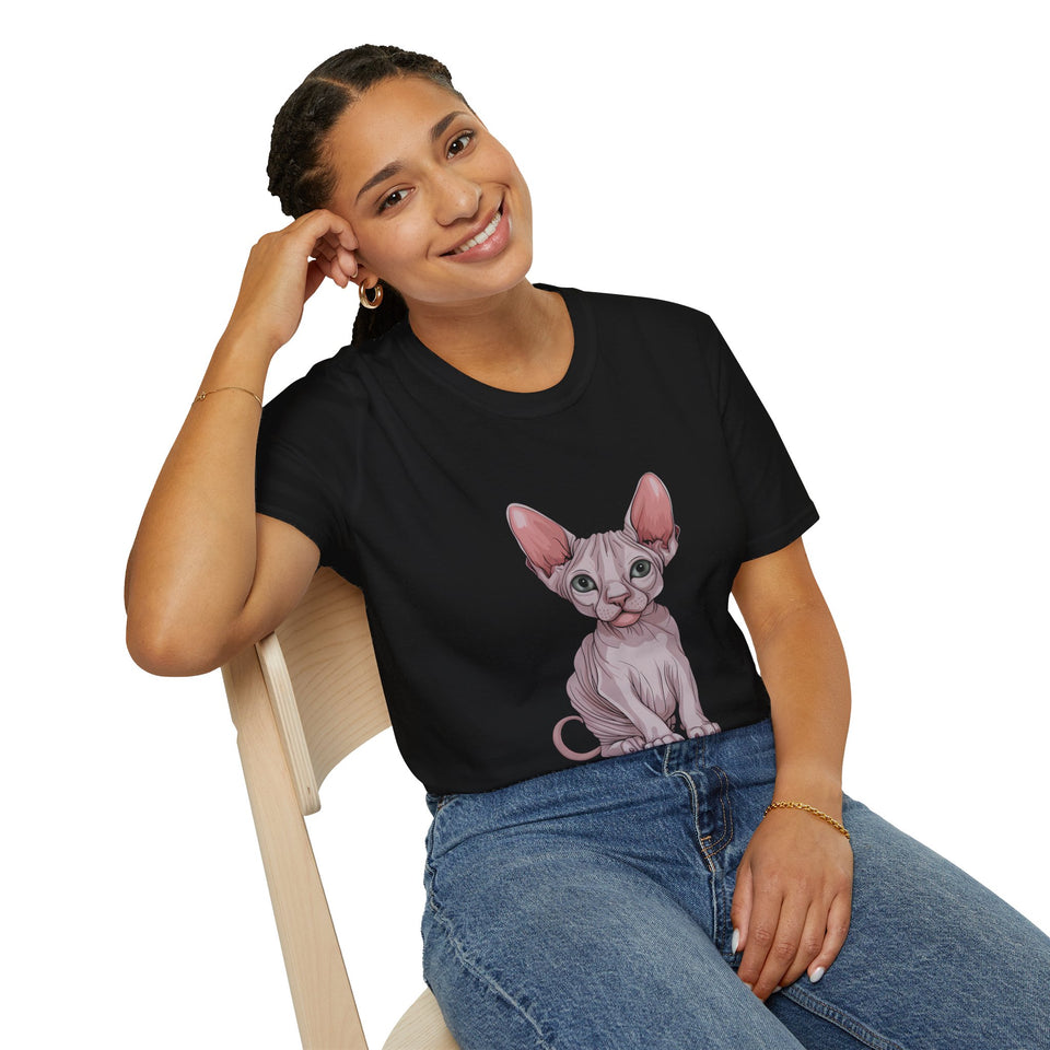 Sphynx Kitten Cat Shirt | Cat Gift | Unisex Cat T Shirt