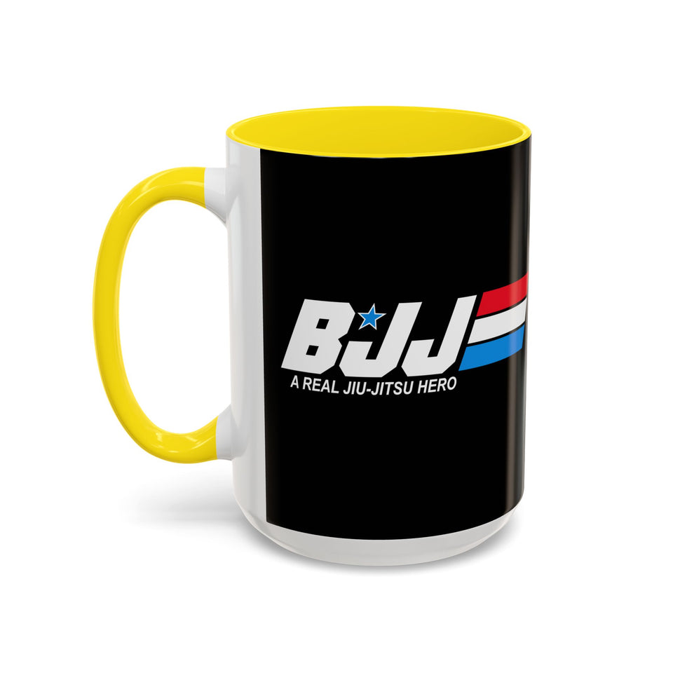 Brazilian Jiu Jitsu A Real Jiu-Jitsu Hero | BJJ Accent Coffee Mug