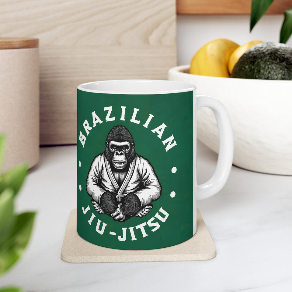 Brazilian Jiu Jitsu Mug | Brazilian Jiu Jitsu BJJ Gift | BJJ Coffee Mug | Brazilian Jiu Jitsu Gift Ideas Mug 11oz