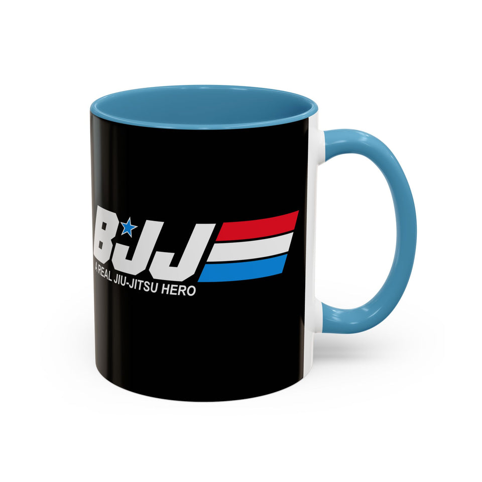 Brazilian Jiu Jitsu A Real Jiu-Jitsu Hero | BJJ Accent Coffee Mug