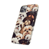 Premium Group of Shih Tzu iPhone Case | Cute Shih Tzu Gifts Slim Phone Cases Premium Group of Shih Tzu iPhone Case | Cute Shih Tzu Gifts Slim Phone Cases