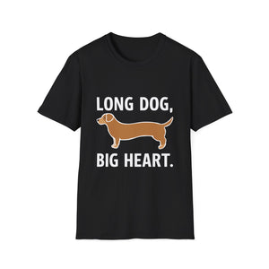 Long Dog Big Heart Dachshund Shirt | Weiner Dog Gift | Unisex Sausage Dog Dachshund T Shirt Long Dog Big Heart Dachshund Shirt | Weiner Dog Gift | Unisex Sausage Dog Dachshund T Shirt