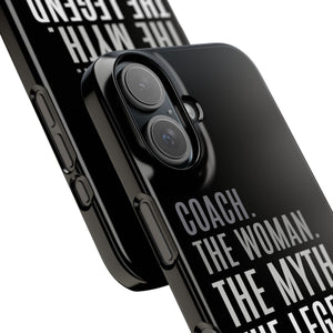 Premium Coach The Woman The Myth The Legend iPhone Case | Coach Gifts Slim Phone Cases Premium Coach The Woman The Myth The Legend iPhone Case | Coach Gifts Slim Phone Cases