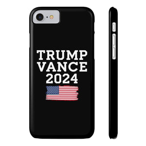 Premium Trump Vance 2024 iPhone Case | Donald Trump Gifts Slim Phone Cases Premium Trump Vance 2024 iPhone Case | Donald Trump Gifts Slim Phone Cases