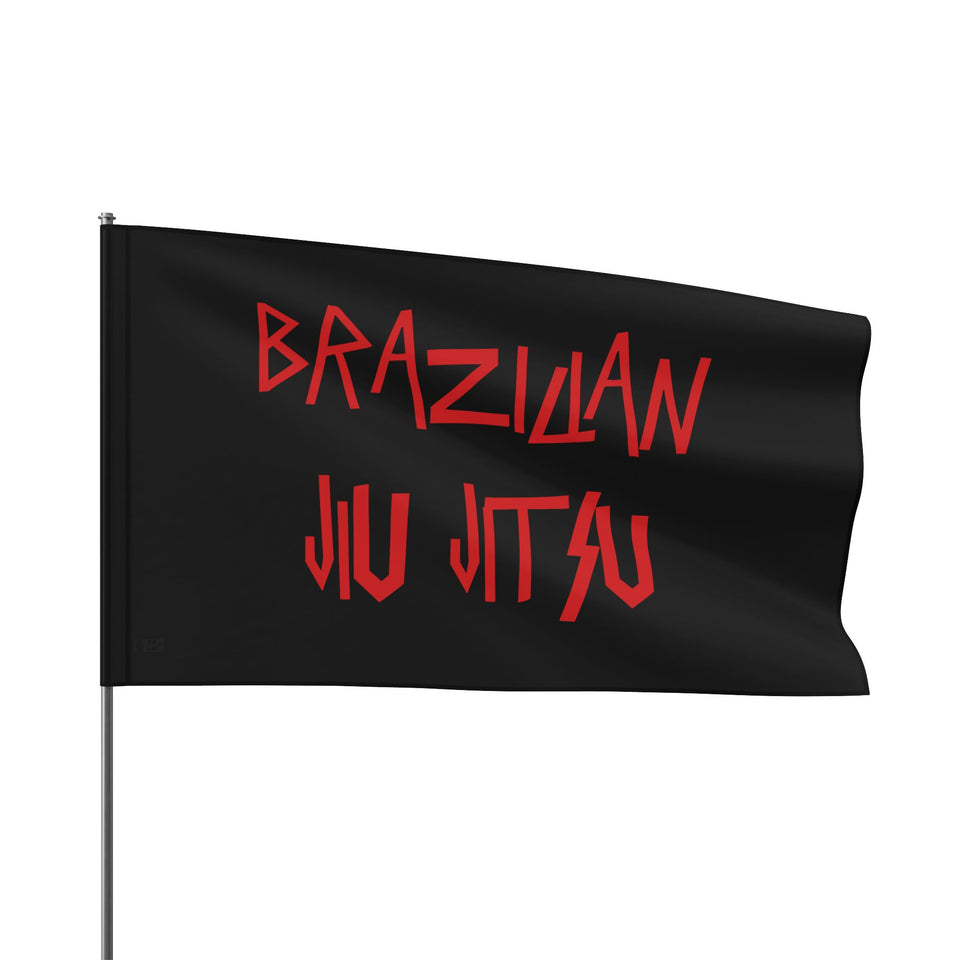 Brazilian Jiu Jitsu Slay Flag Banner | BJJ Flag