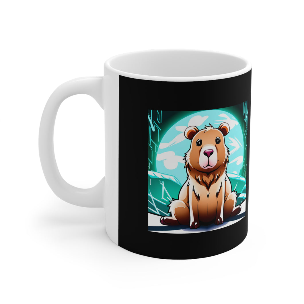 Anime Capybara Mug | Capybara Coffee Mug | Cute Coffee Mug 11oz