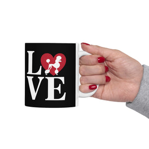 Sweet Love Poodle Mug | Poodles Coffee Mug | Cute Poodle Coffee Mug 11oz Sweet Love Poodle Mug | Poodles Coffee Mug | Cute Poodle Coffee Mug 11oz