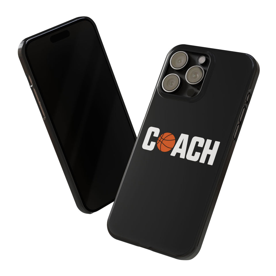 Premium Basketball Coach iPhone Case | Basketball Coach Gifts Slim Phone Cases