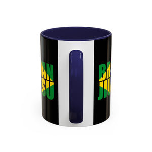 Brazilian Jiu Jitsu Flag 3 | BJJ Accent Coffee Mug Brazilian Jiu Jitsu Flag 3 | BJJ Accent Coffee Mug