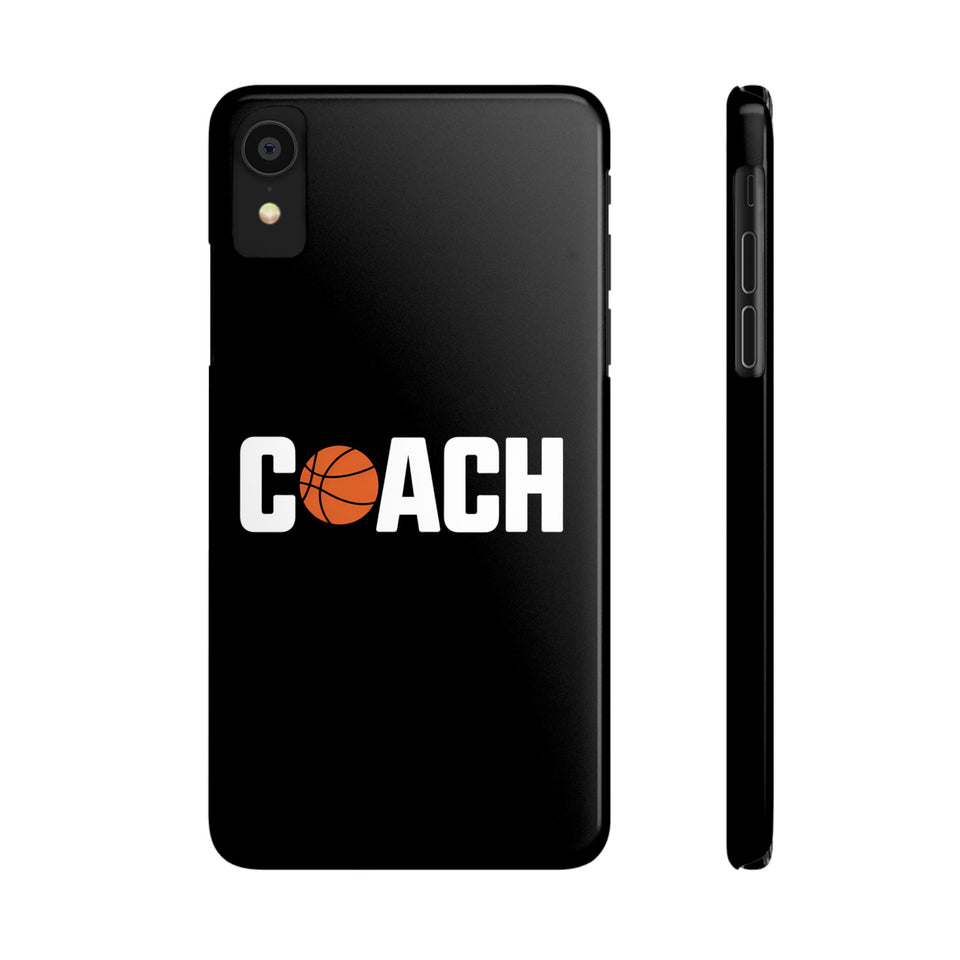 Premium Basketball Coach iPhone Case | Basketball Coach Gifts Slim Phone Cases