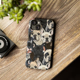 Premium French Bulldogs iPhone Case | Cute Frenchie Gifts Slim Phone Cases Premium French Bulldogs iPhone Case | Cute Frenchie Gifts Slim Phone Cases