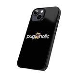 Premium Pugaholic Pug iPhone Case | Pug Gifts Slim Phone Cases Premium Pugaholic Pug iPhone Case | Pug Gifts Slim Phone Cases