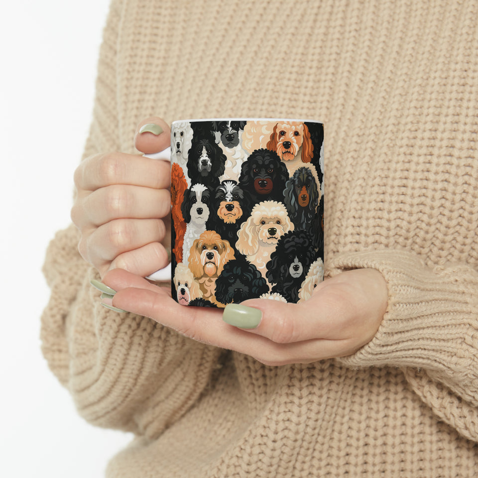 Poodle Mug | Poodle Coffee Mug | Cute Poodle Gifts | Funny Poodle Presents | Poodle Mug 11oz