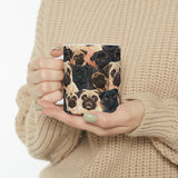 Pug Mug | Pug Coffee Mug | Cute Pug Dog Gifts | Funny Pug Presents | Pug Mug 11oz Pug Mug | Pug Coffee Mug | Cute Pug Dog Gifts | Funny Pug Presents | Pug Mug 11oz