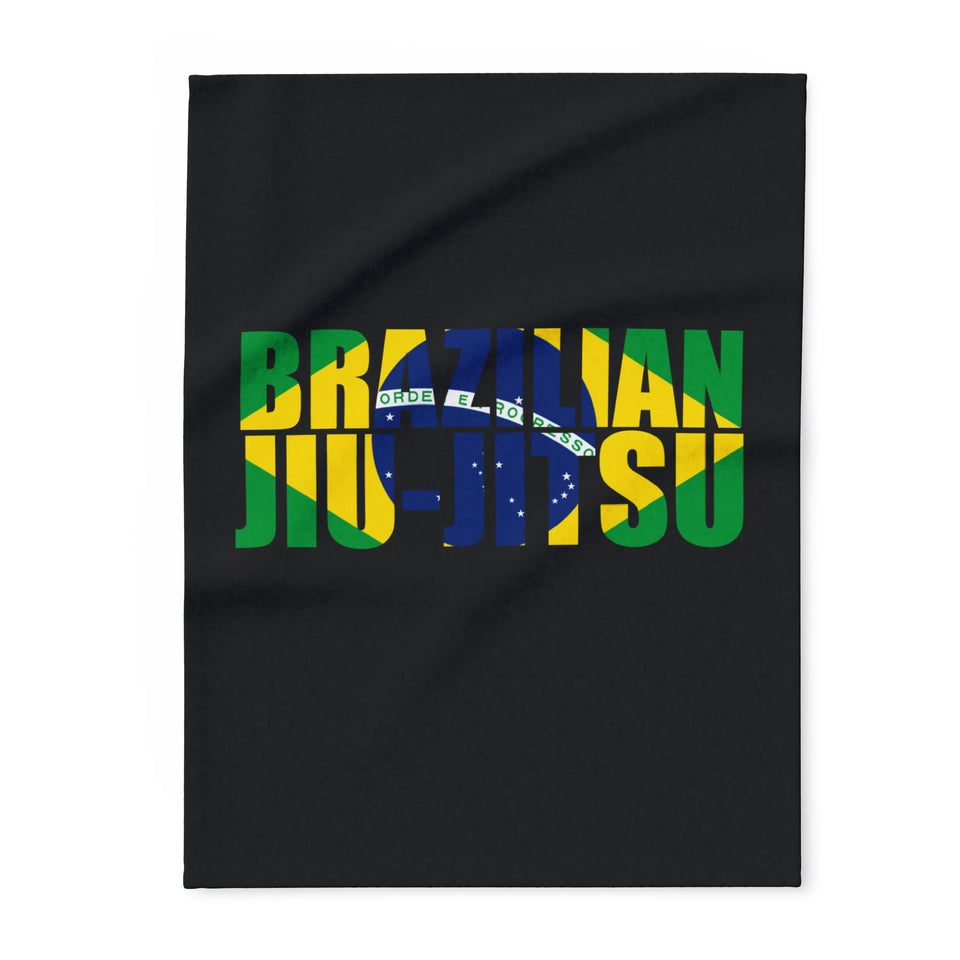 Brazilian Jiu Jitsu Blanket | Flag 3 BJJ Arctic Fleece Blanket