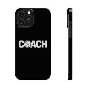 Premium Volleyball Coach iPhone Case | Volleyball Coach Gifts Slim Phone Cases Premium Volleyball Coach iPhone Case | Volleyball Coach Gifts Slim Phone Cases