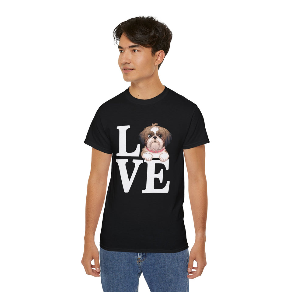 Love Shih Tzu 3 Shirt | Shih Tzu Gift | Shih Tzu Merchandise | Shih Tzu Gifts | ShihTzu Presents Unisex T-Shirt