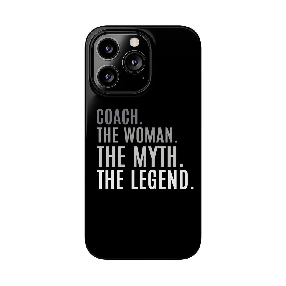 Premium Coach The Woman The Myth The Legend iPhone Case | Coach Gifts Slim Phone Cases