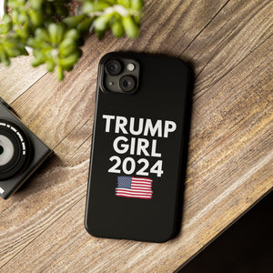 Premium Trump Girl iPhone Case | Donald Trump Gifts Slim Phone Cases Premium Trump Girl iPhone Case | Donald Trump Gifts Slim Phone Cases