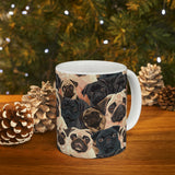 Pug Mug | Pug Coffee Mug | Cute Pug Dog Gifts | Funny Pug Presents | Pug Mug 11oz Pug Mug | Pug Coffee Mug | Cute Pug Dog Gifts | Funny Pug Presents | Pug Mug 11oz