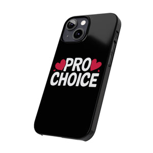 Premium Pro Choice iPhone Case | Feminist Pro Choice Gifts Slim Phone Cases Premium Pro Choice iPhone Case | Feminist Pro Choice Gifts Slim Phone Cases