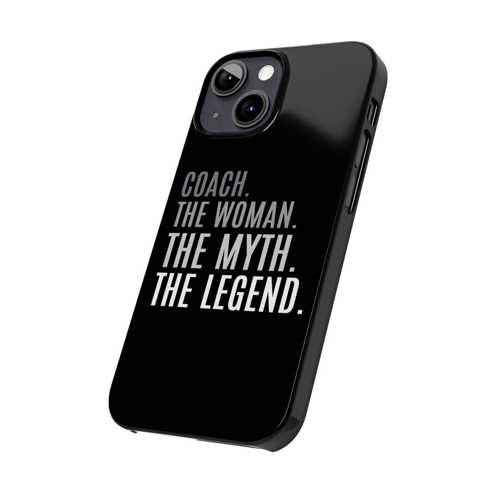 Premium Coach The Woman The Myth The Legend iPhone Case | Coach Gifts Slim Phone Cases