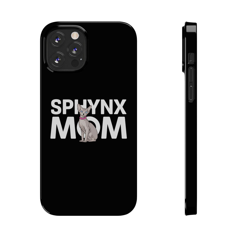 Premium Sphynx Mom iPhone Case | Sphynx Mom Gifts Slim Phone Cases