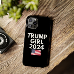 Premium Trump Girl iPhone Case | Donald Trump Gifts Slim Phone Cases Premium Trump Girl iPhone Case | Donald Trump Gifts Slim Phone Cases