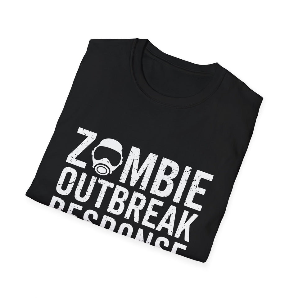 Zombie Outbreak Response Team Shirt | Zombie Apocalypse Halloween Gift | Unisex Zombie Apocalypse Halloween T Shirt