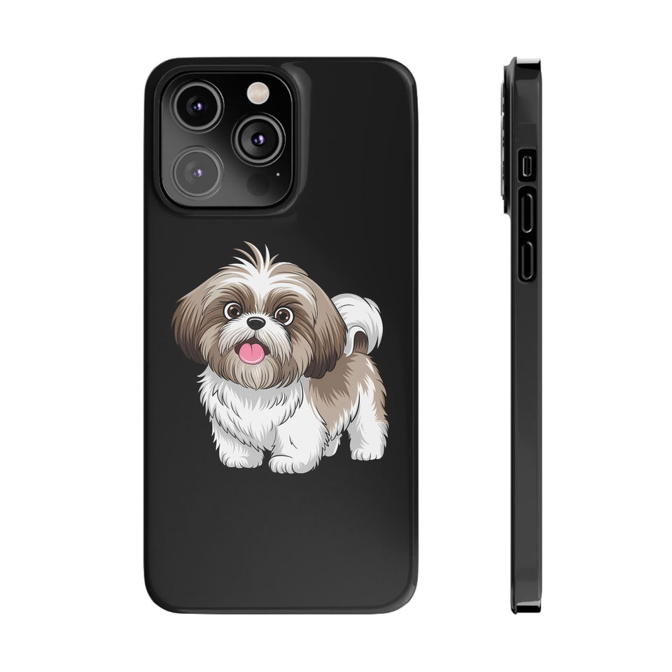 Premium Shih Tzu iPhone Case | Cute Shih Tzu Gifts Slim Phone Cases