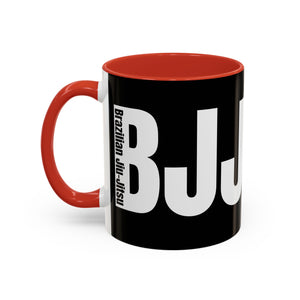 Brazilian Jiu Jitsu Logo 2 | BJJ Accent Coffee Mug Brazilian Jiu Jitsu Logo 2 | BJJ Accent Coffee Mug