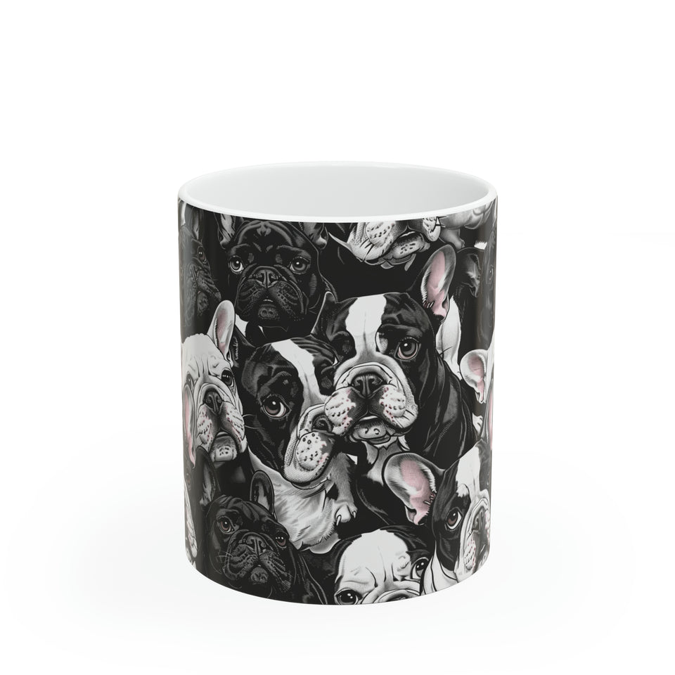 French Bulldog Mug | Frenchie Coffee Mug | Cute French Bulldog Gifts | Funny Frenchie Presents | French Bulldog Mug 2 11oz