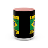 Brazilian Jiu Jitsu Flag | BJJ Accent Coffee Mug Brazilian Jiu Jitsu Flag | BJJ Accent Coffee Mug