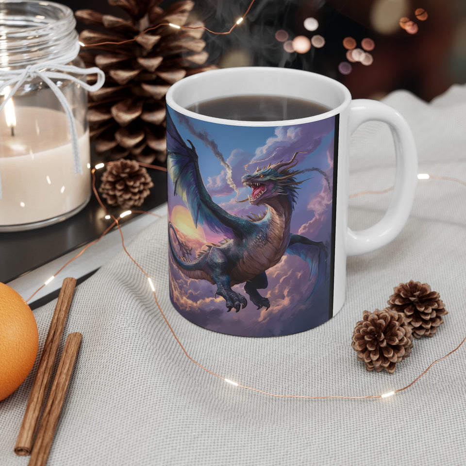 Fantasy Dragon RPG Mug | Role Playing Game Gift | Dragon Coffee Mug | RPG Fantasy Gift Ideas Mug 11oz 4